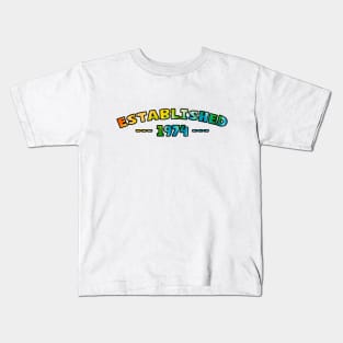 Established 1974 Kids T-Shirt